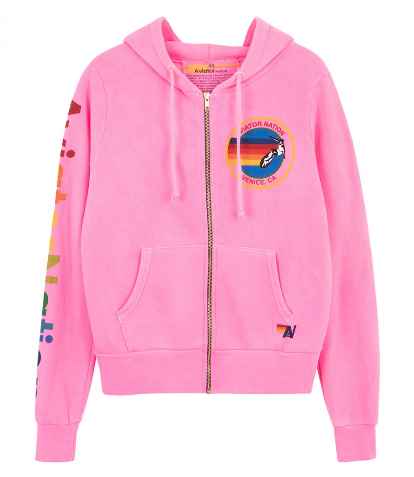 AVIATOR NATION - AV ZIP HOODIE