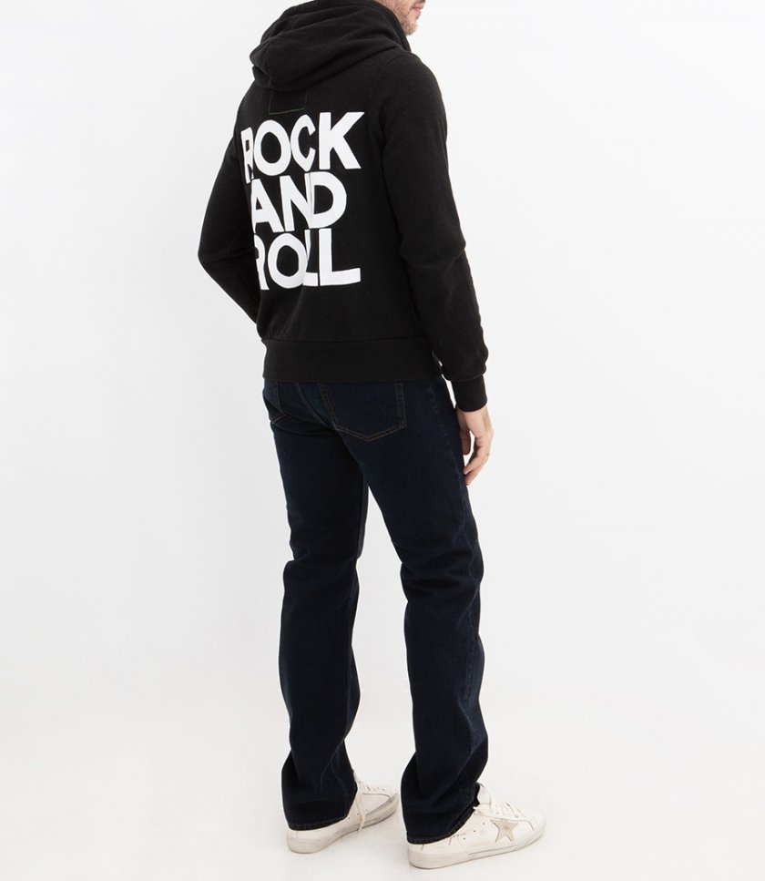 ROCK N ROLL ZIP HOODIE