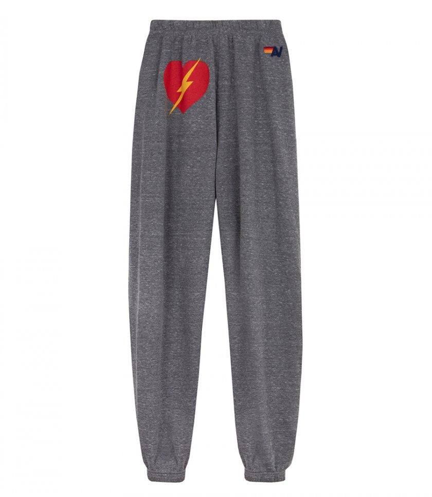 AVIATOR NATION - WOMENS BOLT HEART SWEATPANTS