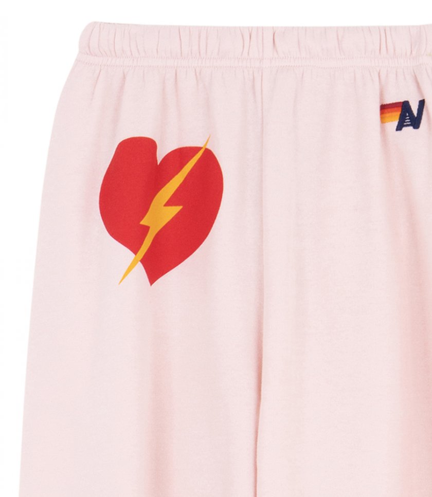 WOMENS BOLT HEART SWEATPANTS