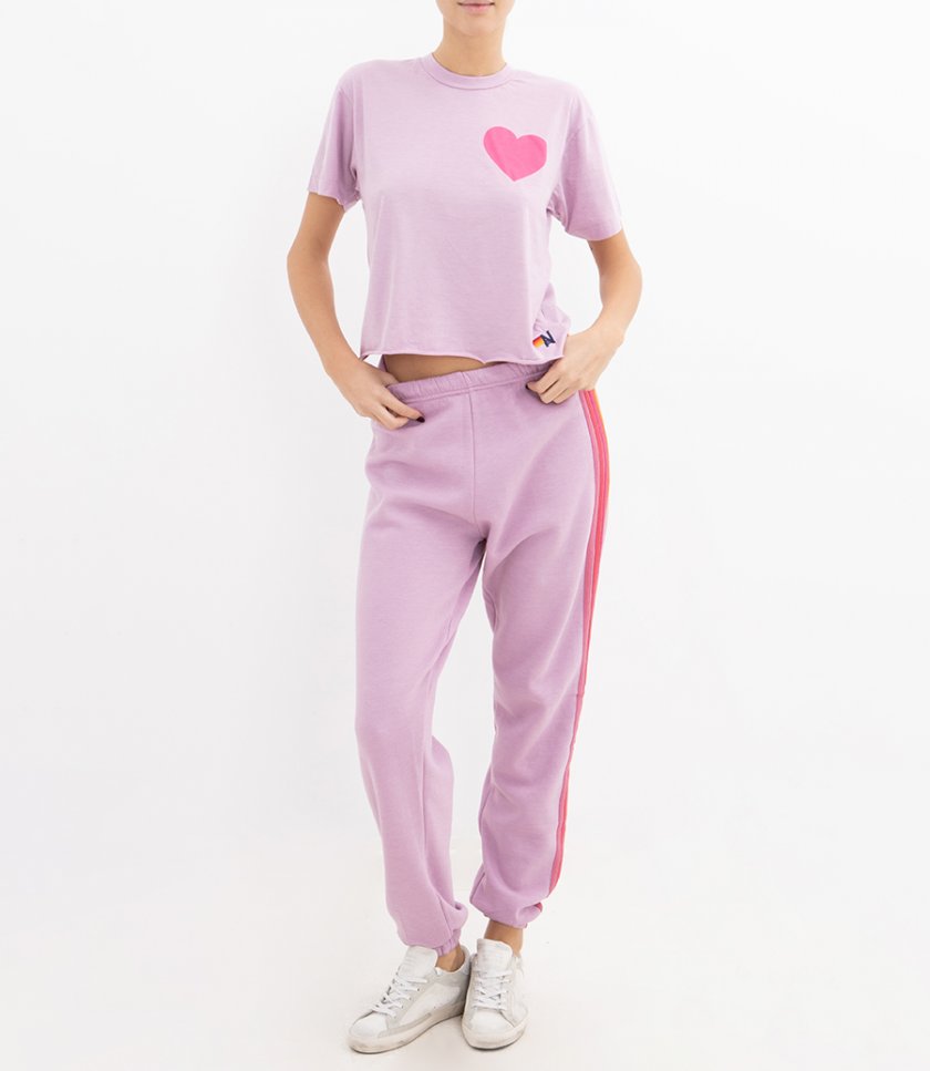 WOMENS 5 STRIPE SWEATPANT