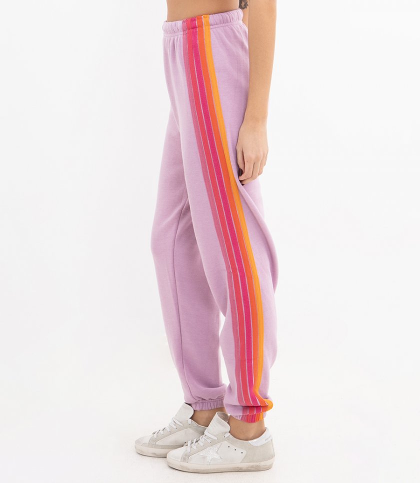WOMENS 5 STRIPE SWEATPANT