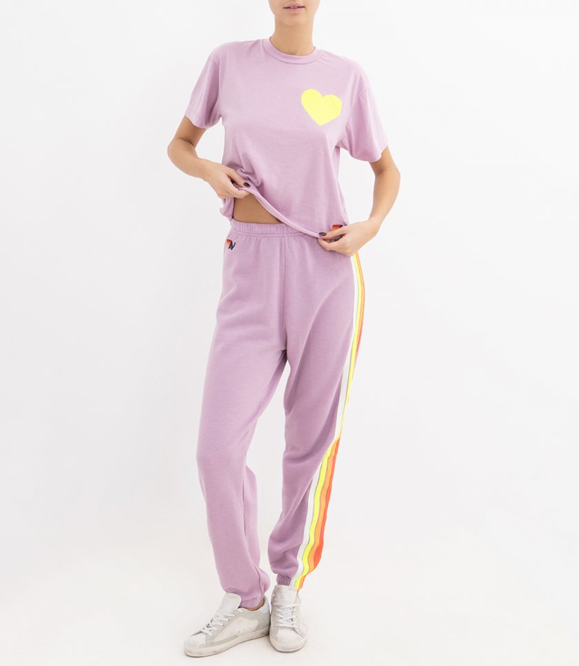 WOMENS 5 STRIPE SWEATPANT