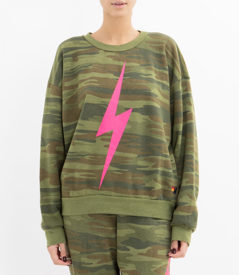 BOLT CREW SWEATSHIRT RELAXED