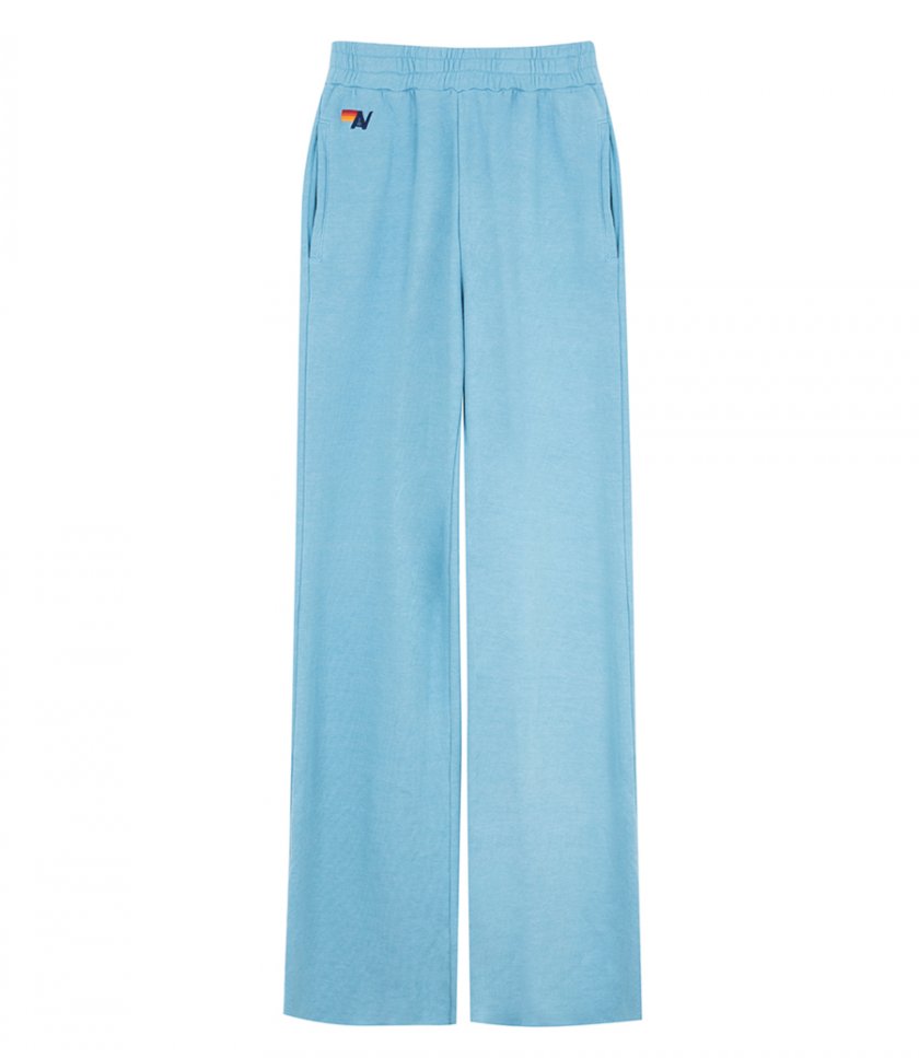 AVIATOR NATION - WOMENS WIDE LEG POCKET SWEATPANT