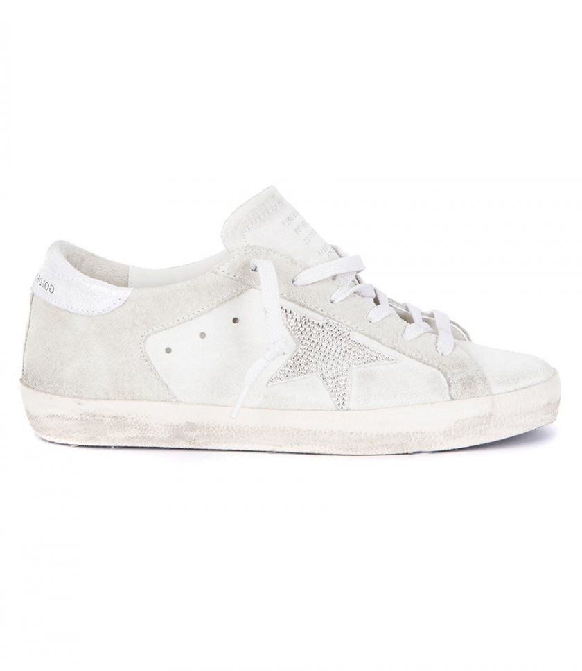 SHOES - SILVER CRYSTAL STAR SUPER-STAR