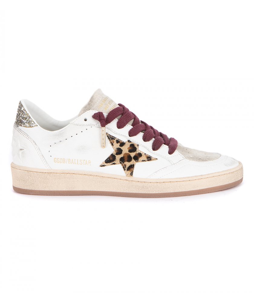 SHOES - LEOPAR PRINT STAR BALL STAR