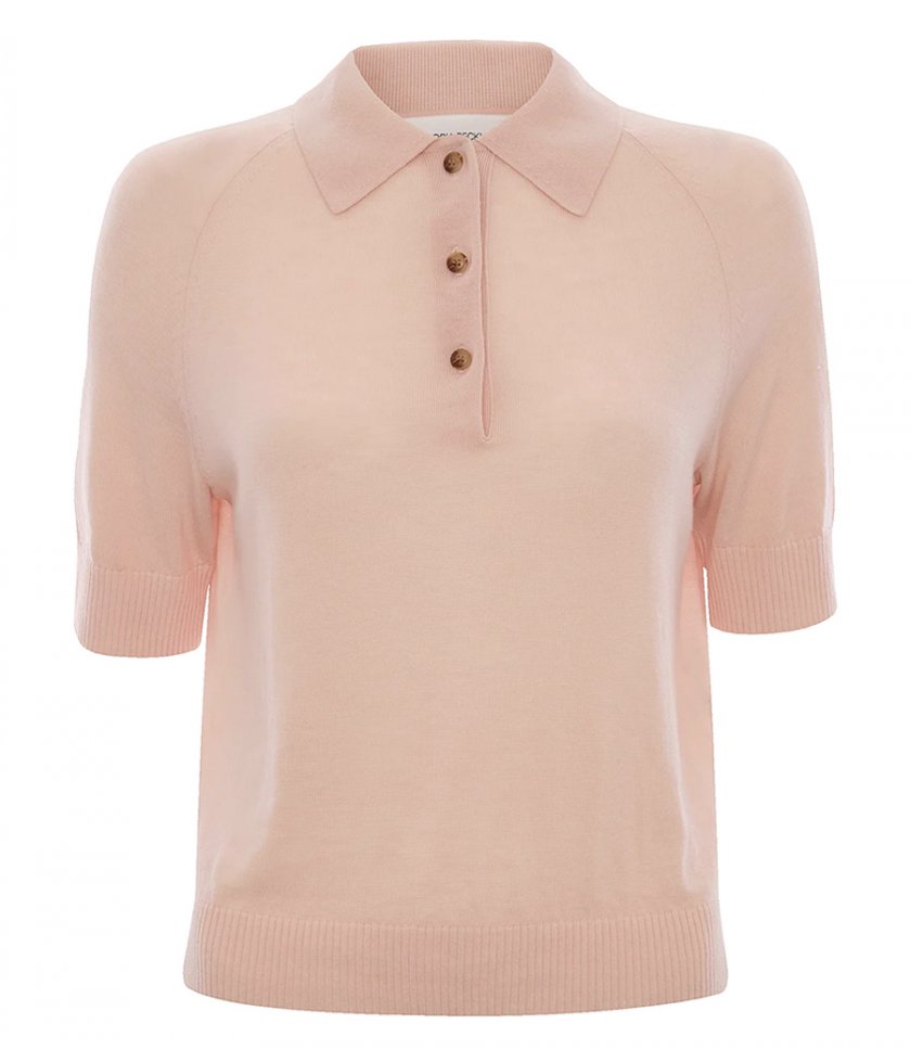 CLOTHES - POLO COLLAR T-SHIRT