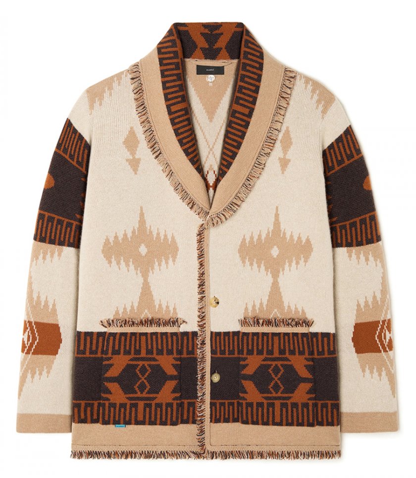 ALANUI - ICON JACQUARD CARDIGAN