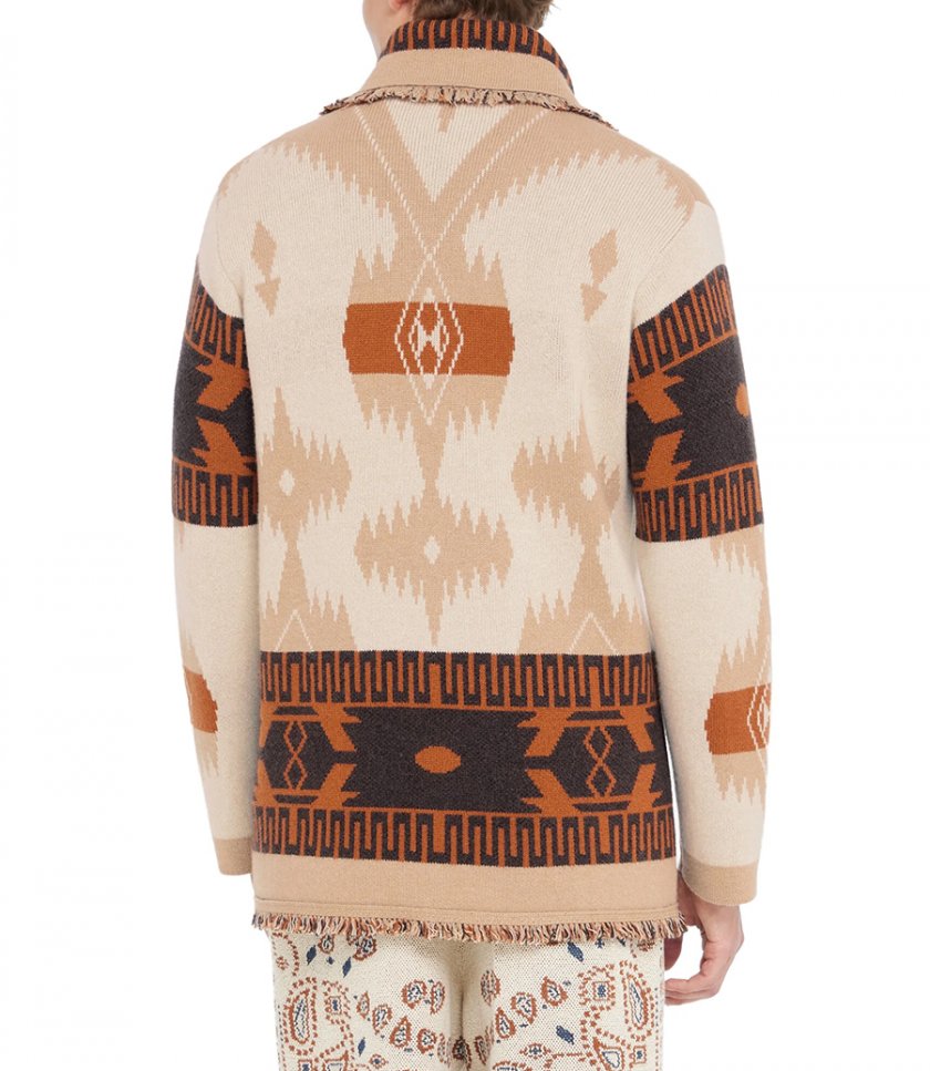 ICON JACQUARD CARDIGAN