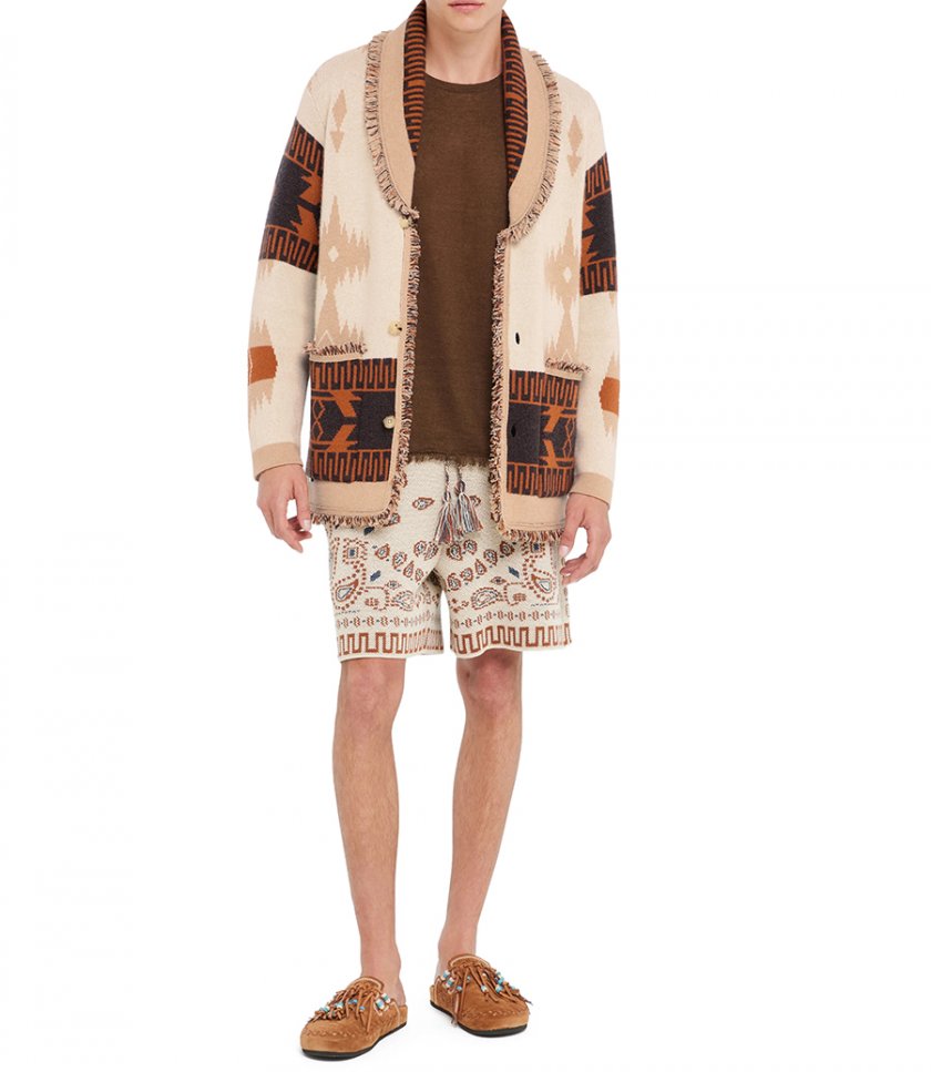 ICON JACQUARD CARDIGAN