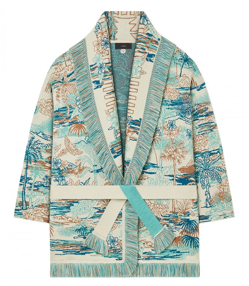 ALANUI - LOST IN THE BLUE CARDIGAN