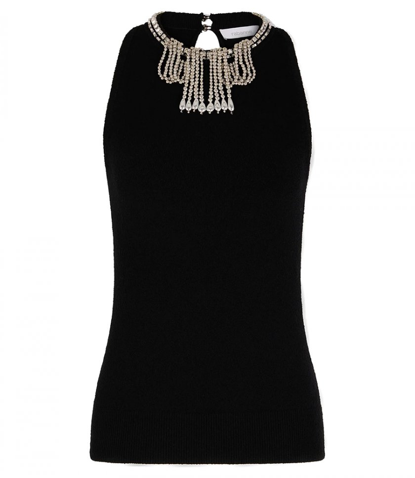CLOTHES - EMBROIDERED TANK TOP
