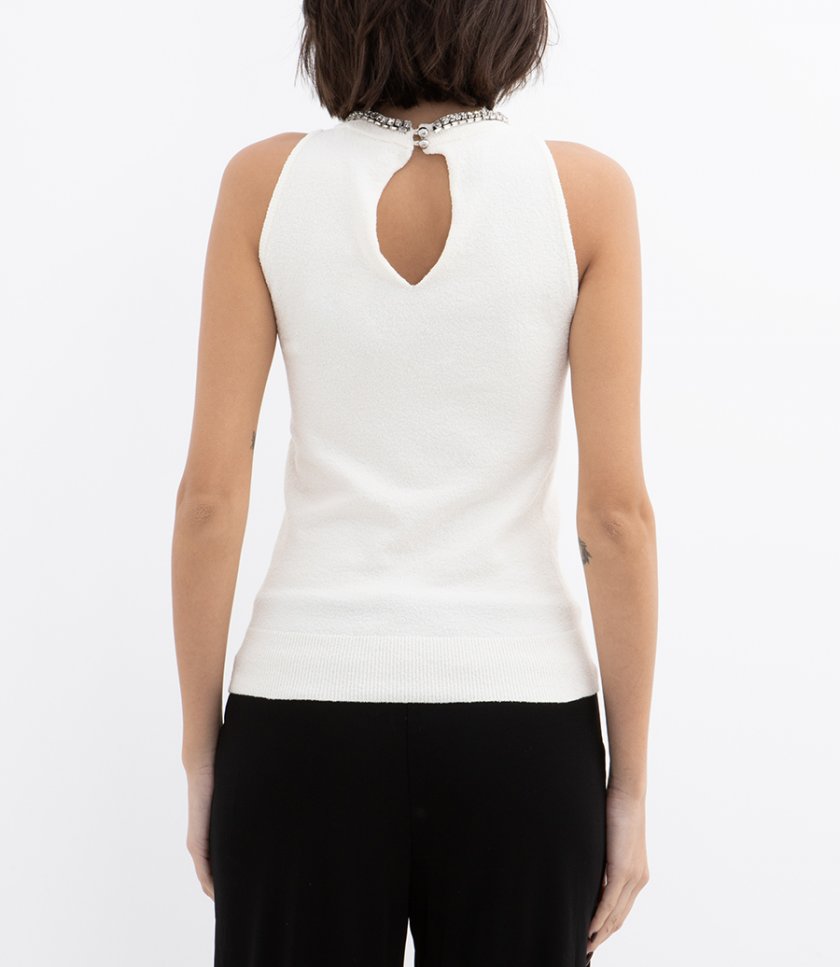 EMBROIDERED TANK TOP
