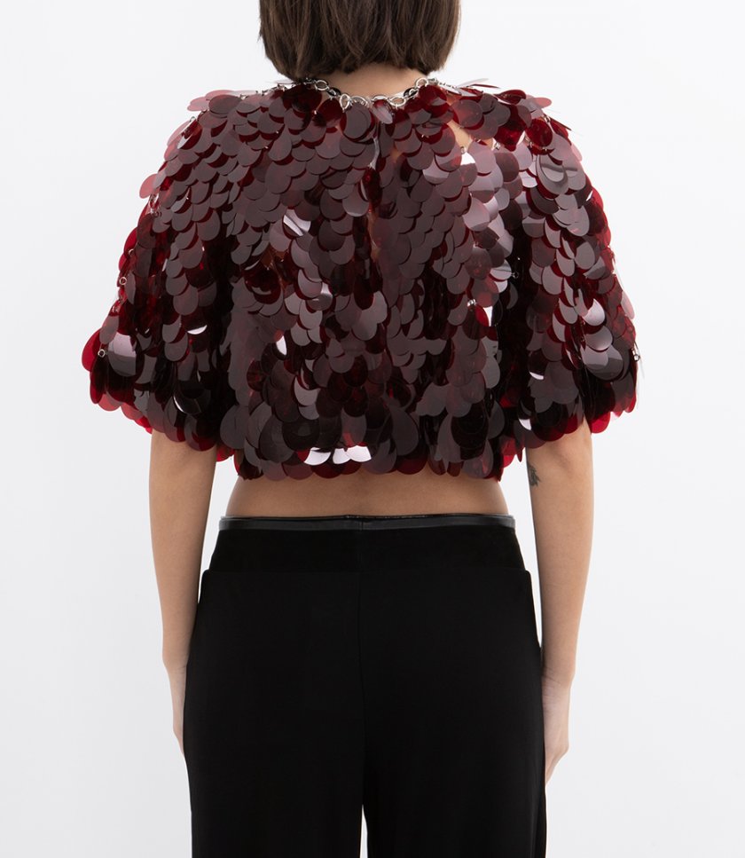 SEQUIN CROP TOP