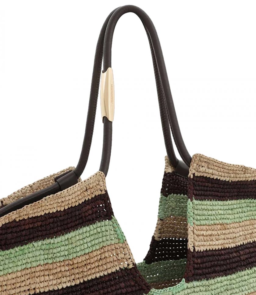 GOLDENTIME LARGE FRINGE TOTE
