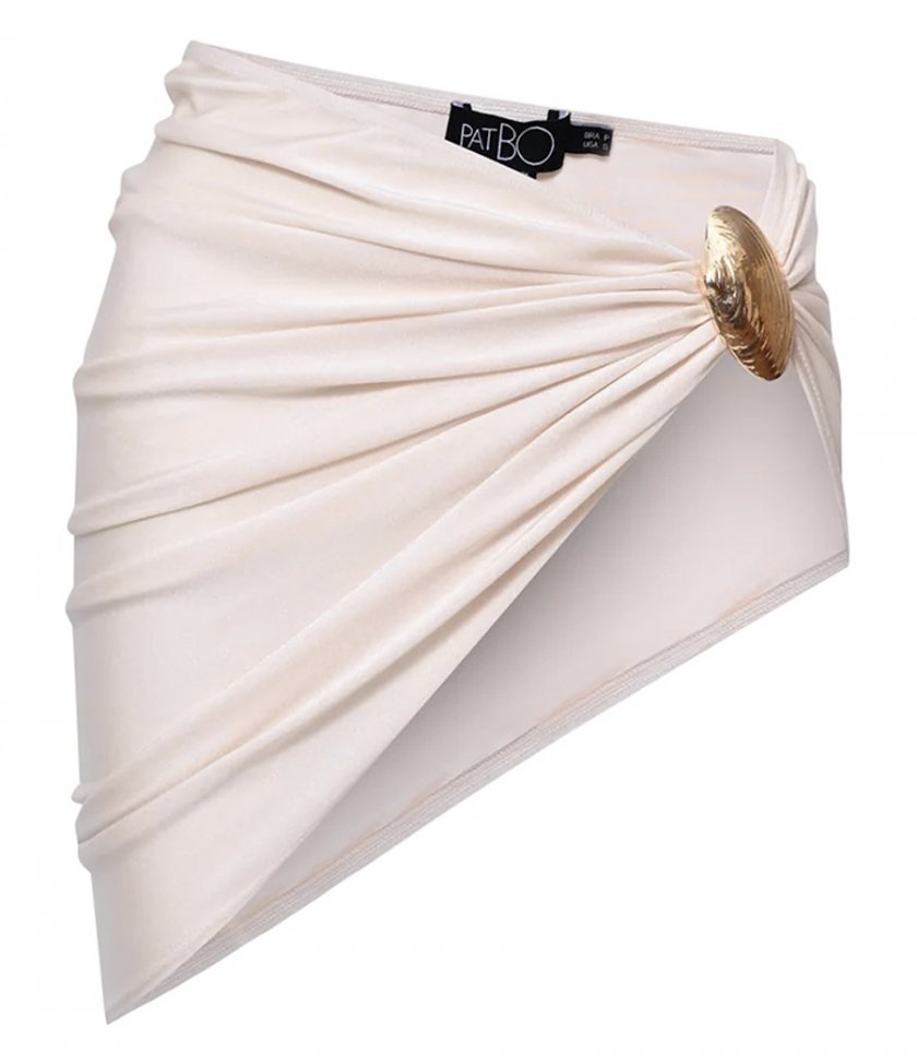 BEACHWEAR - GOLDEN DUNE LYCRA SHORT BEACHSKIRT