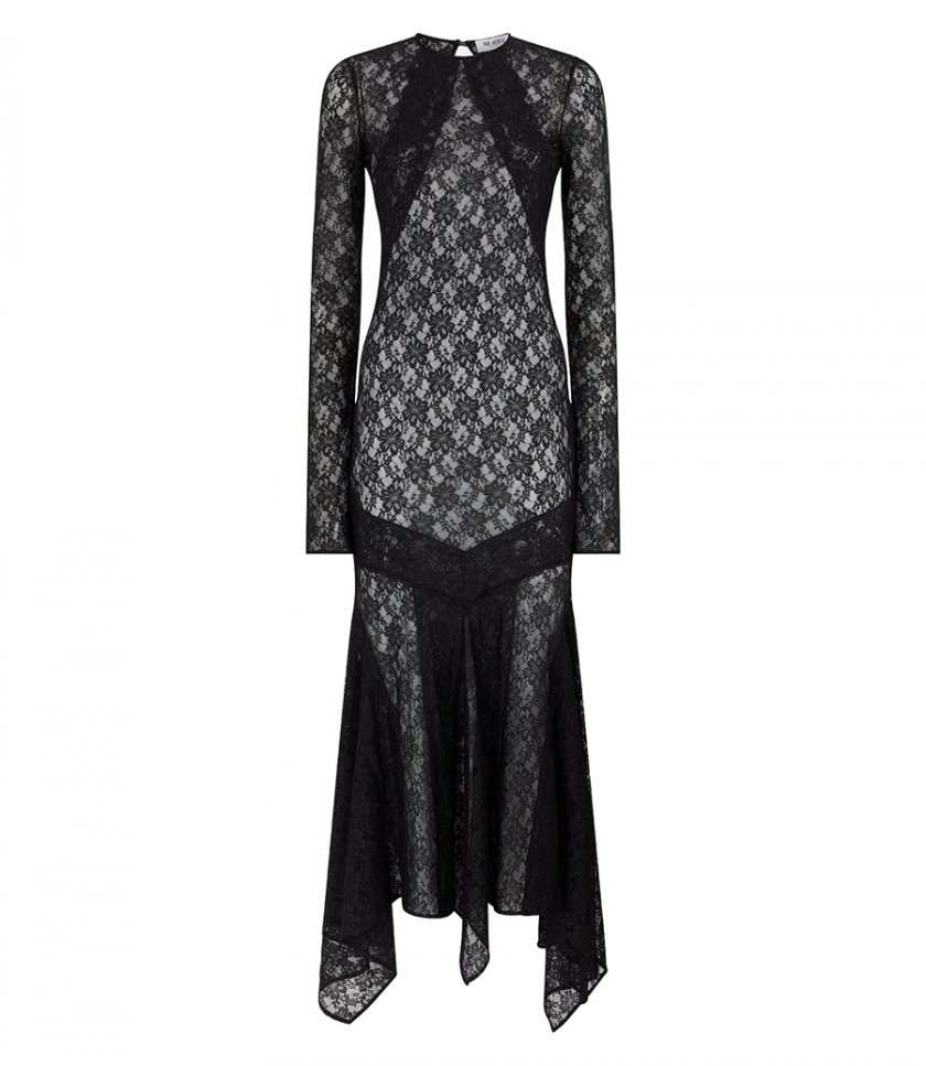 CLOTHES - LACE MIDI DRESS