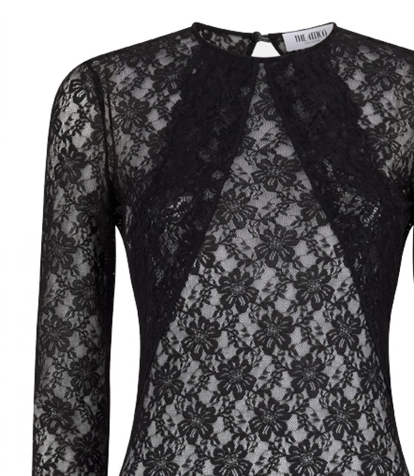 LACE MIDI DRESS