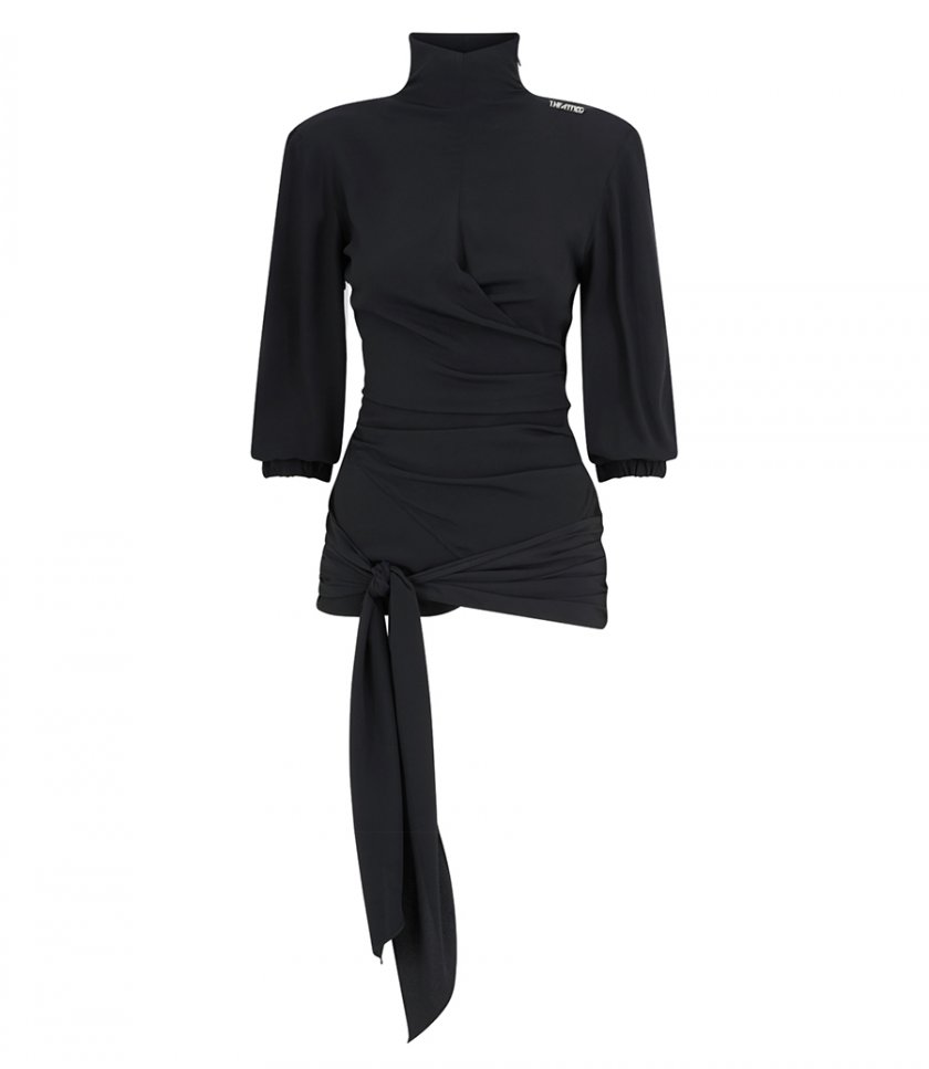 CLOTHES - DRAPED L/S TOP