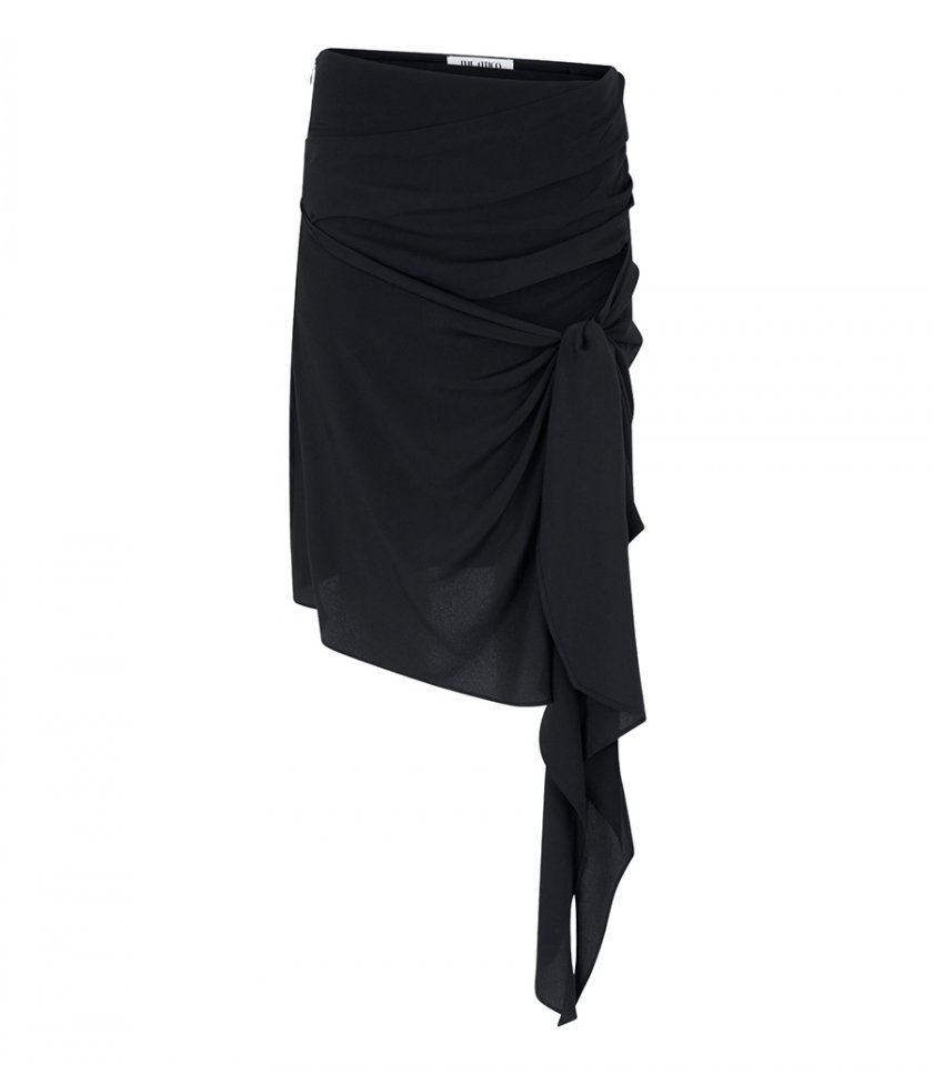 CLOTHES - DRAPED MIDI SKIRT