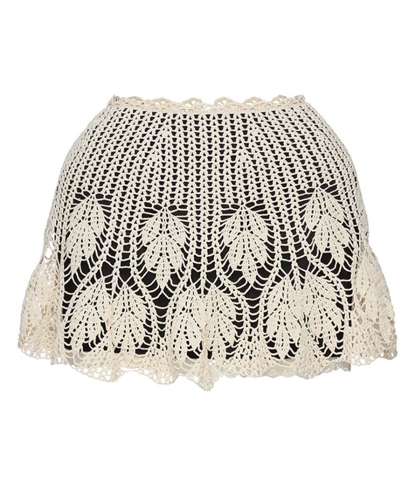 CLOTHES - CROCHET OVERLAY SKIRT