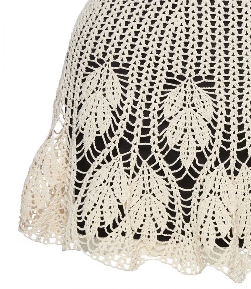 CROCHET OVERLAY SKIRT