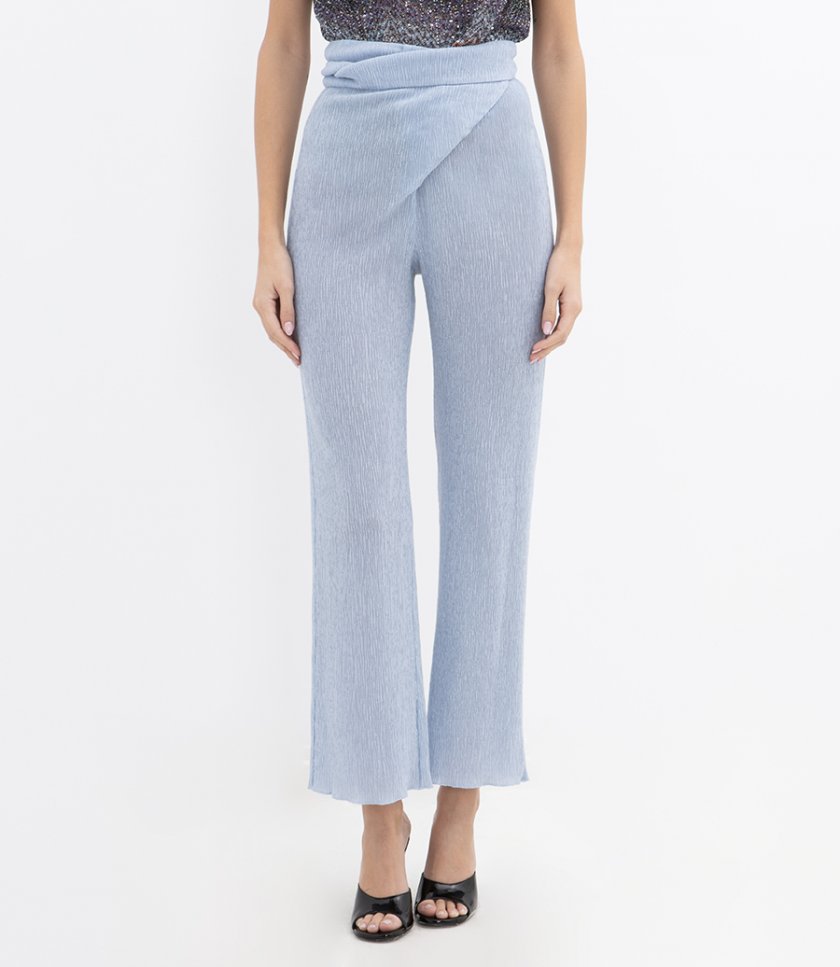 DRAPED WRAP PANTS