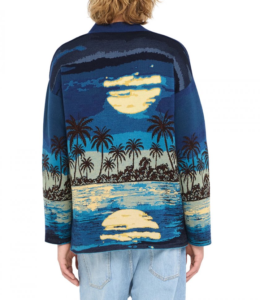 LOST IN THE BLUE CARDIGAN