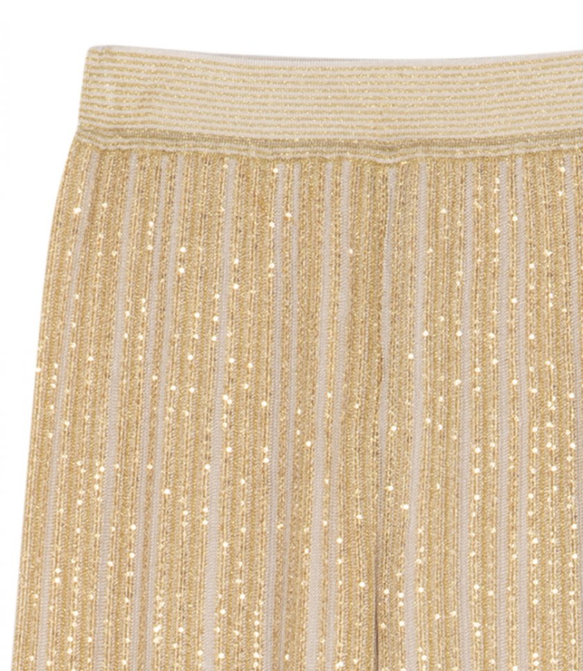 TROUSERS SOLID PARTIALIZED