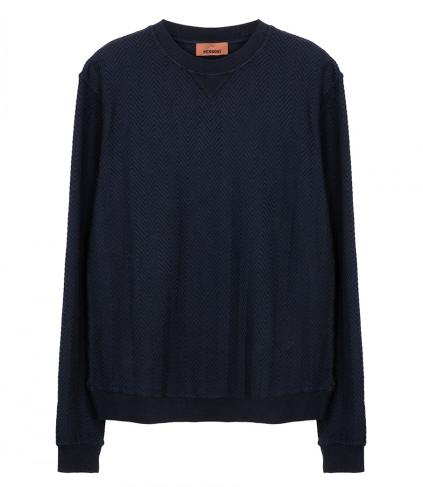 MISSONI - TONE TO TONE ZIGZAG SWEATSHIRT