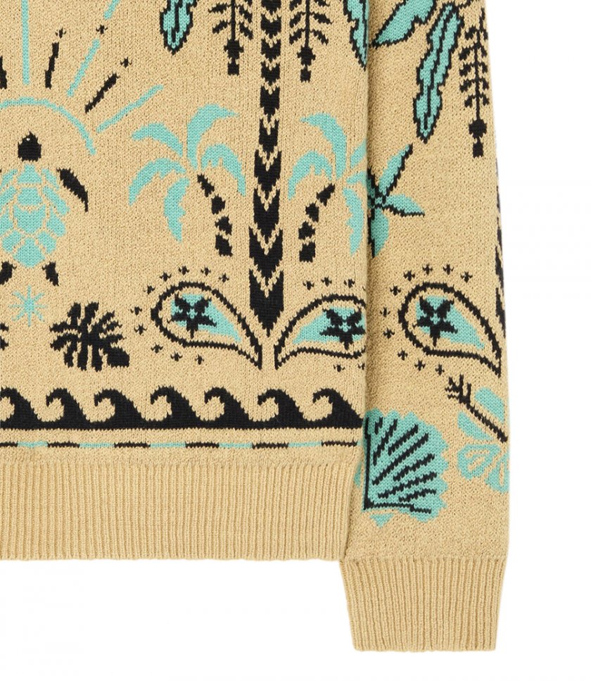ECHOES OF THE ISLAND SWEATER