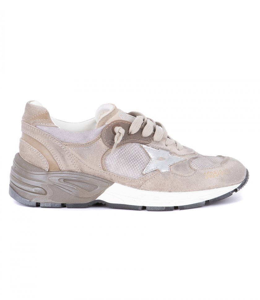 SHOES - SILVER LEATHER STAR DAD-STAR