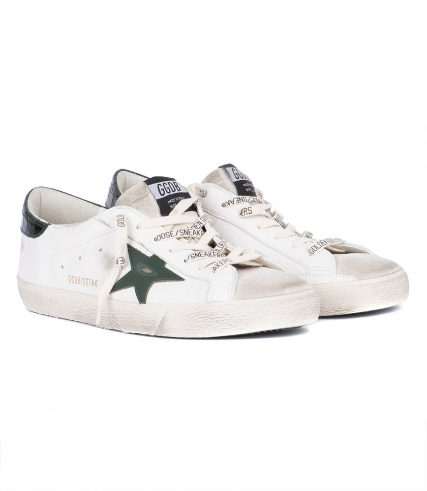 GREEN LEATHER STAR SUPER-STAR