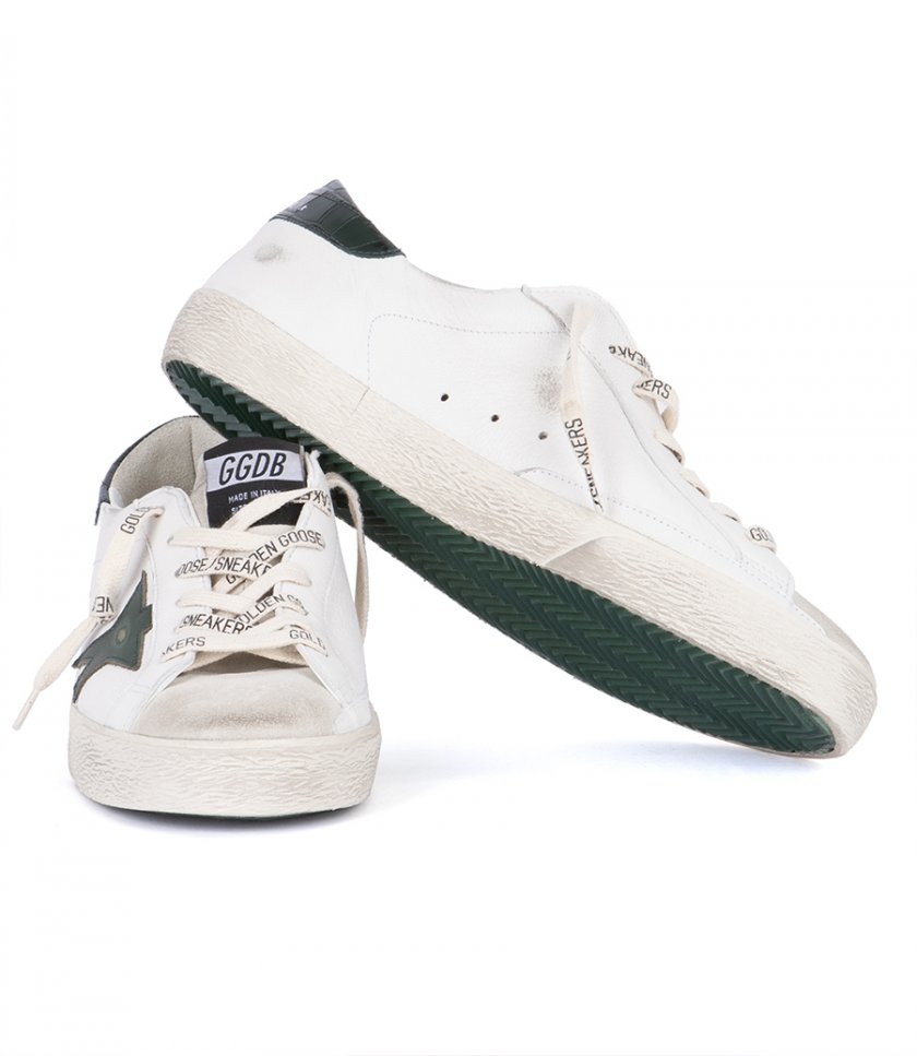 GREEN LEATHER STAR SUPER-STAR