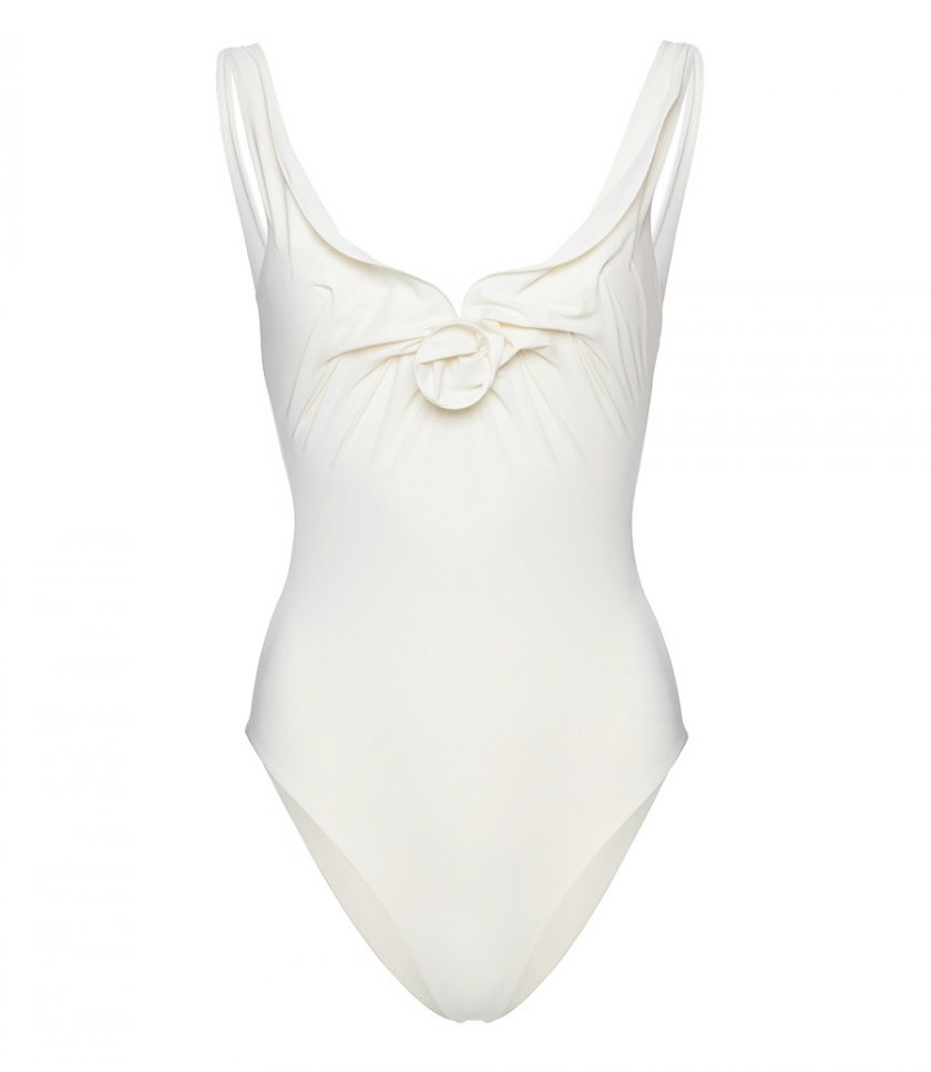BEACHWEAR - FLOWER DETAIL SWIMSUIT