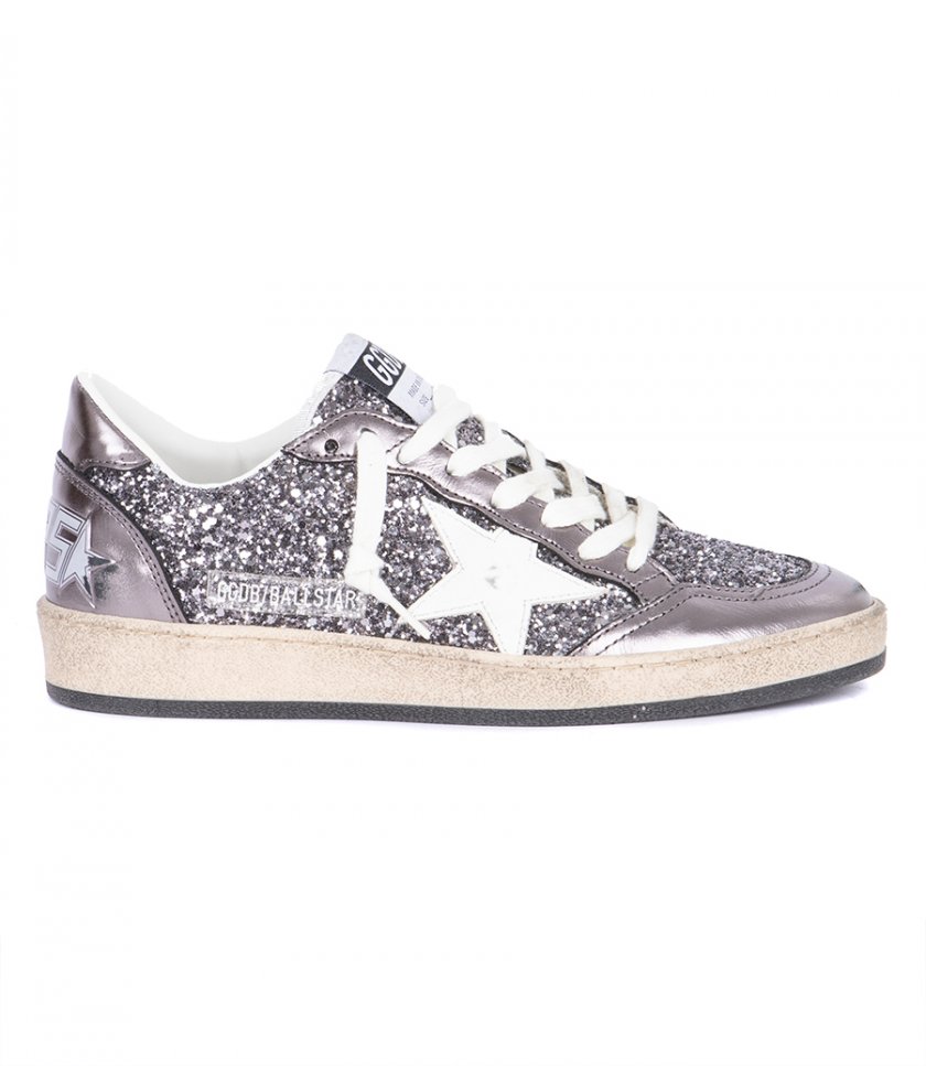SHOES - WHITE LEATHER STAR BALL STAR