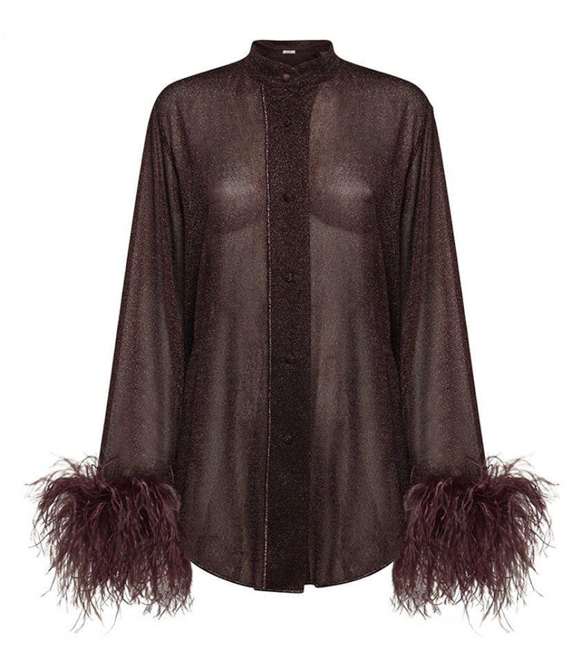 BEACHWEAR - LUMIERE PLUMAGE LONG SHIRT