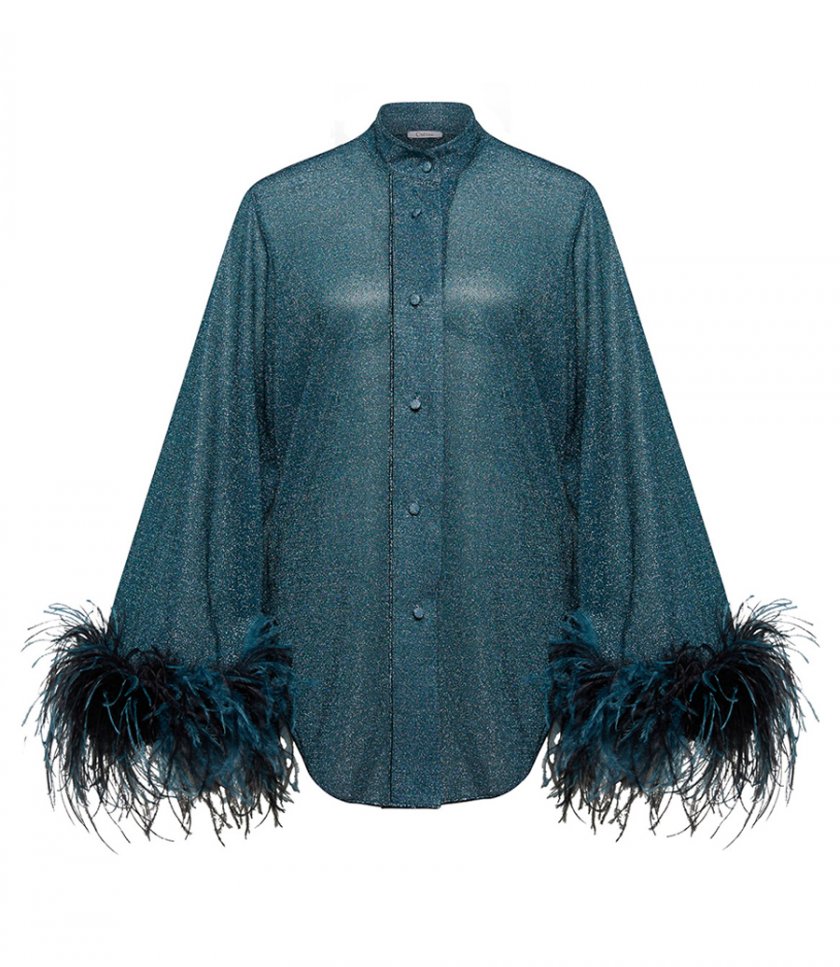 BEACHWEAR - LUMIERE PLUMAGE LONG SHIRT