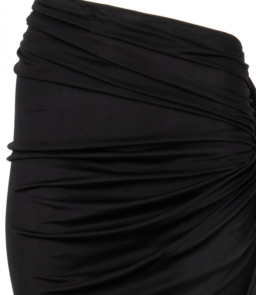 DRAPED ASMMETRIC SKIRT
