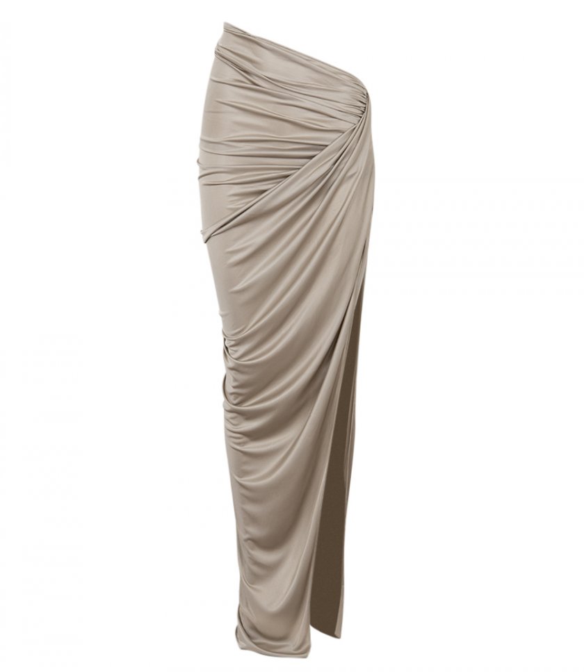 CLOTHES - DRAPED ASMMETRIC SKIRT