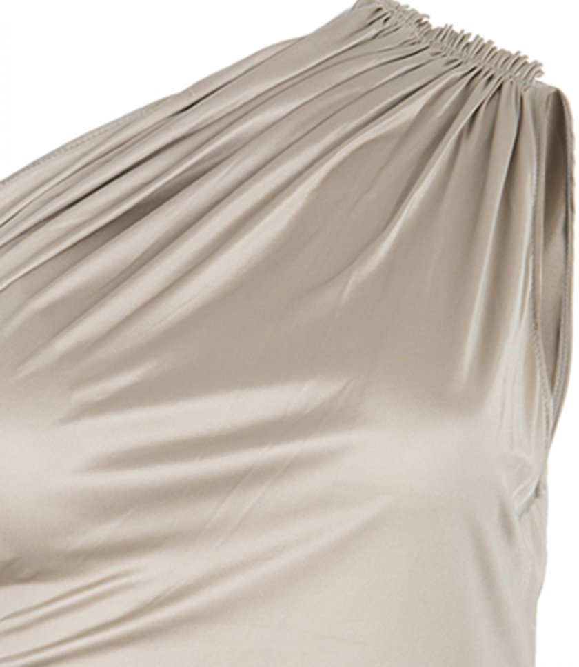 RUCHED ASYMMETRIC TOP