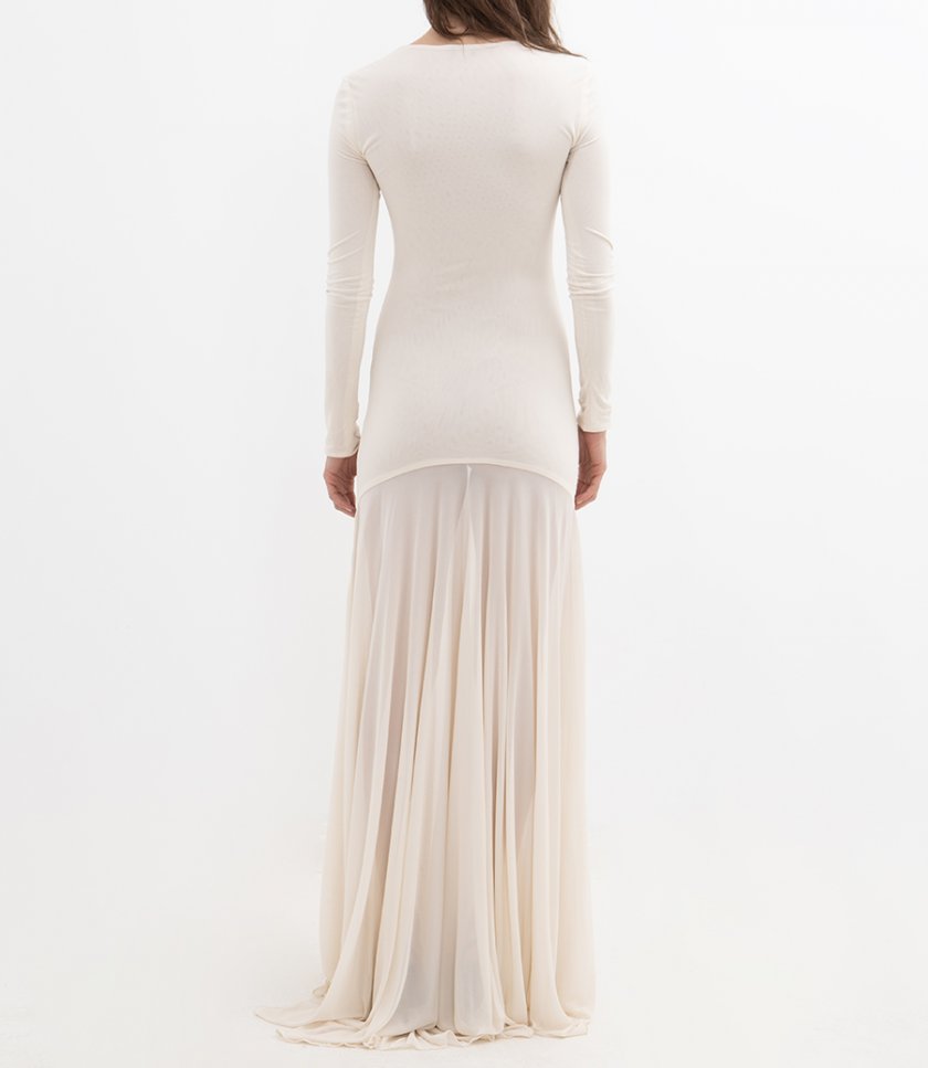 LONG SLEEVES LONG DRESS