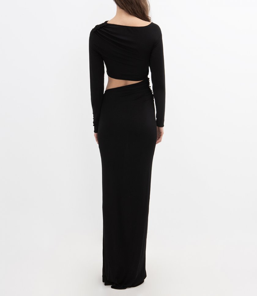 CUT OUT LONG DRESS