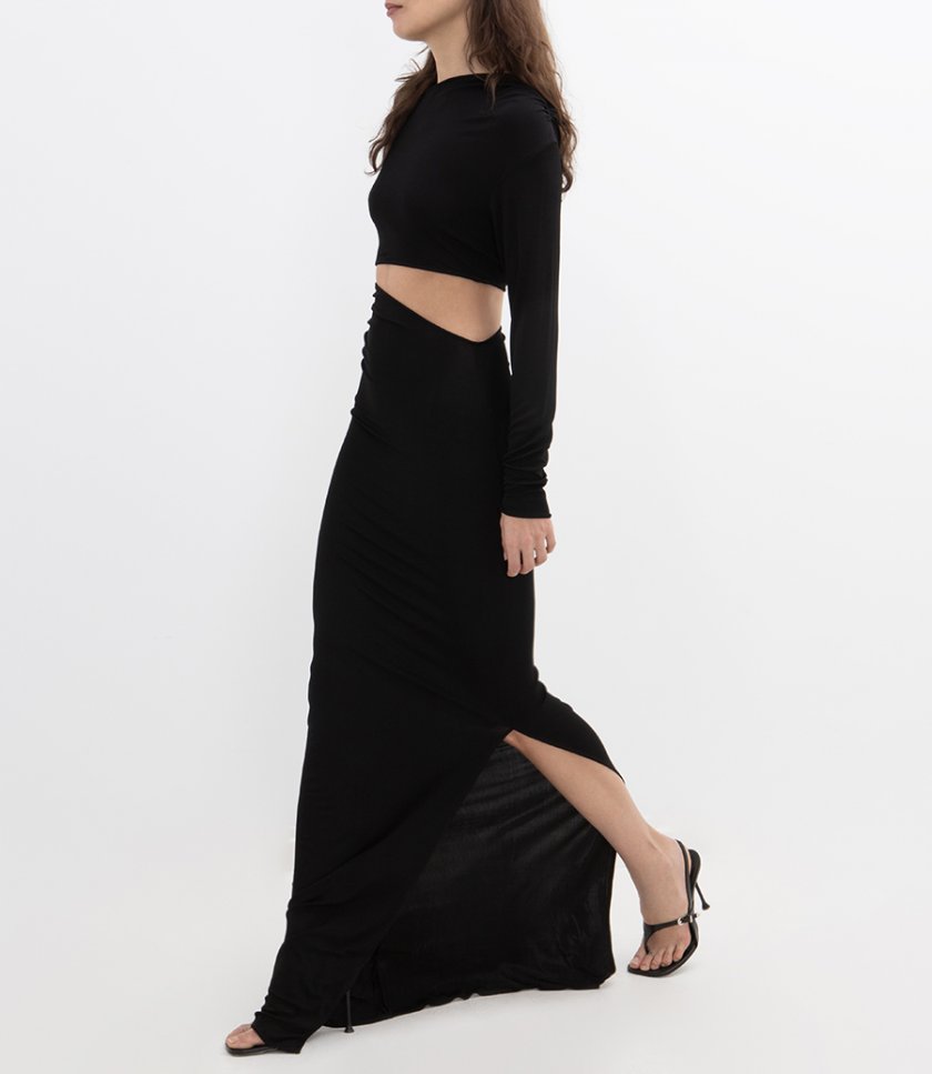 CUT OUT LONG DRESS