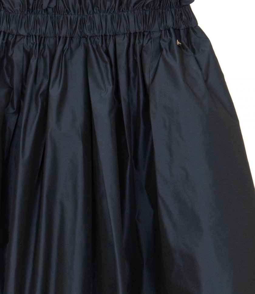 NEW TECHNO TAFFETA SKIRT