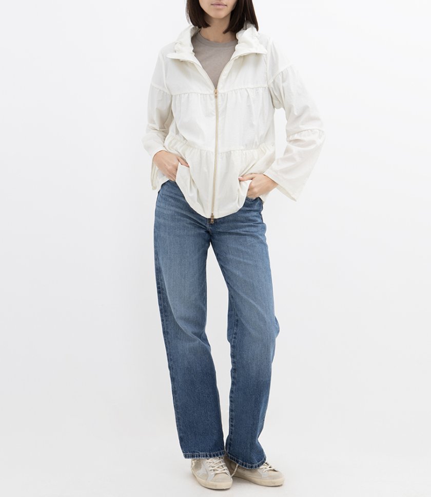 LIGHTWEIGHT STAND-COLLAR JACKET