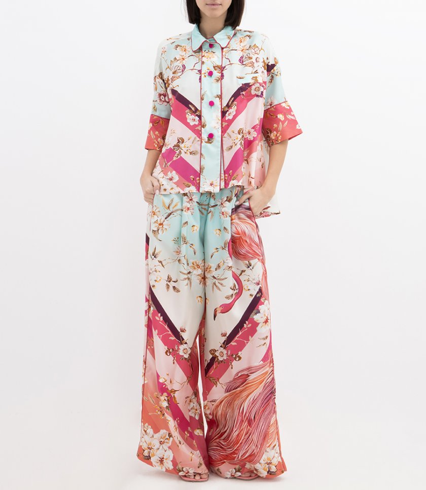 WIDE SUIT PANTS