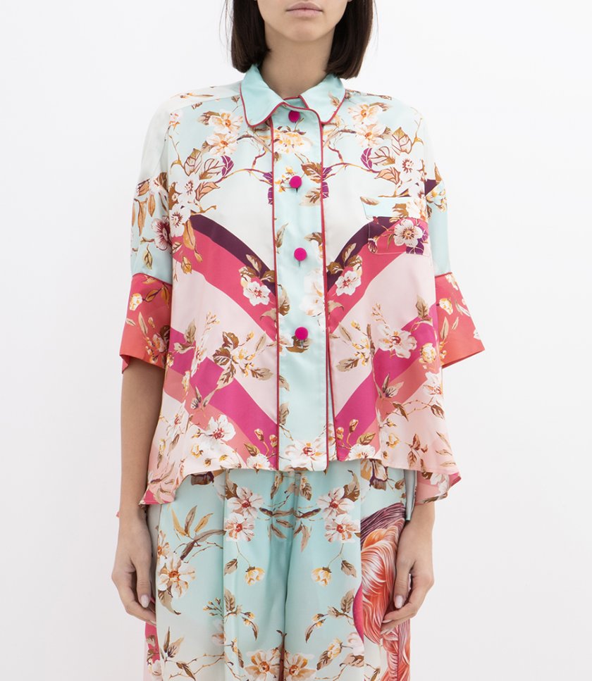 SHORT SLEEVES PJS SHIRT