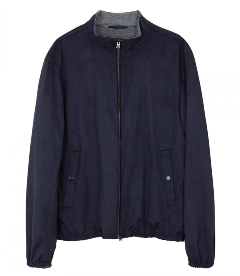 HERNO - SUEDE EFFECT JACKET